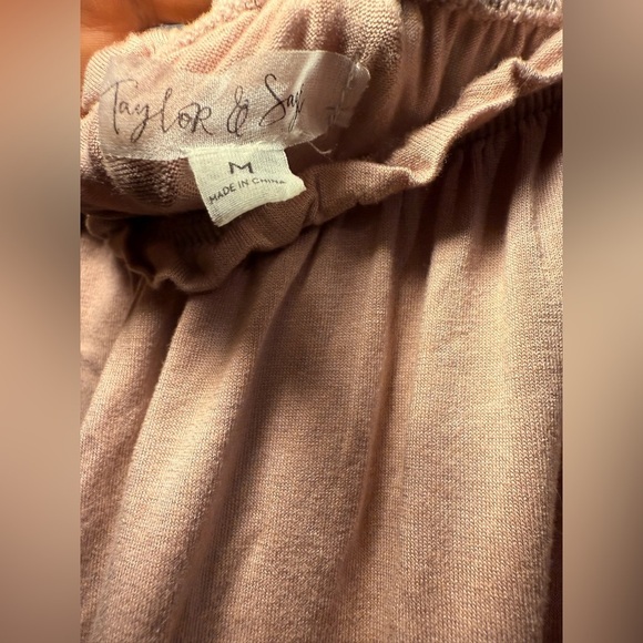 Peach Ruffled Bell Sleeve Blouse - Picture 4 of 5